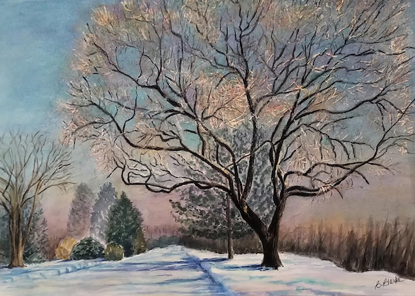 Ada Boulevard - Watercolour