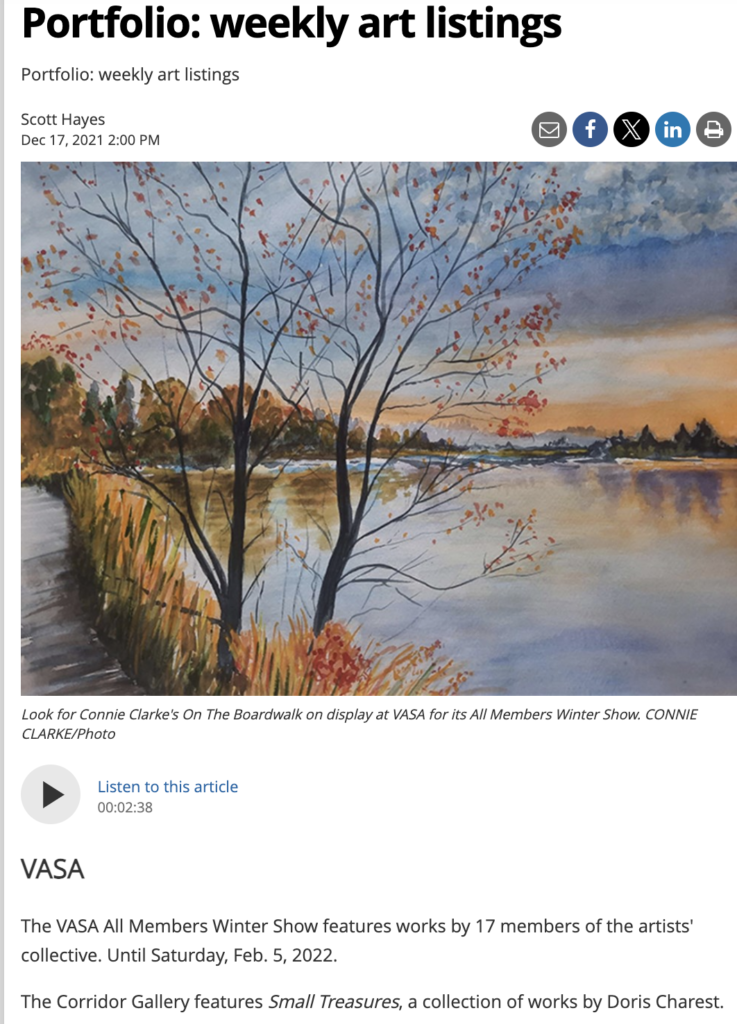 On The Boardwalk - watercolour