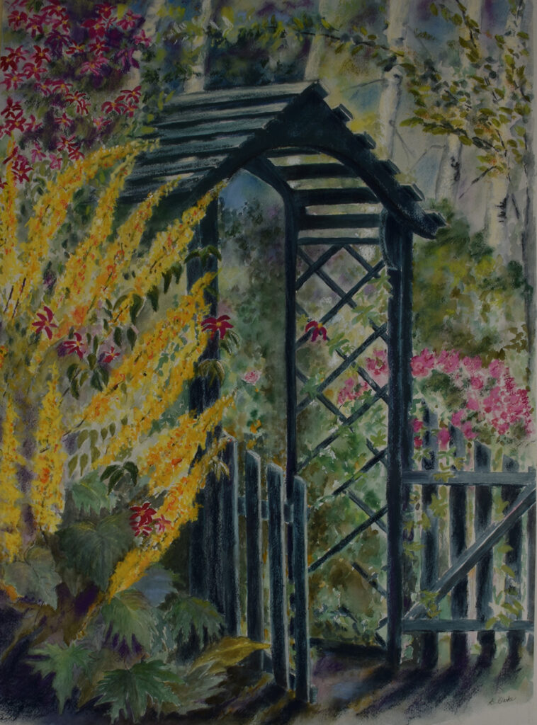 Green Arbor - 24x36 - Soft Pastels
